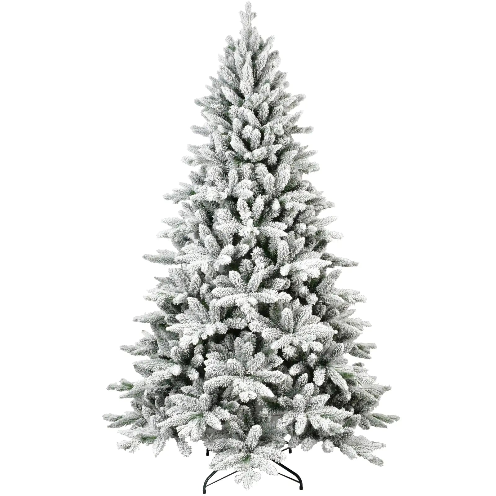Flocked Winter Wonderland Christmas Tree